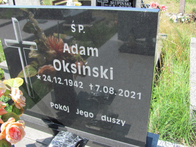 Adam Oksiński 1942 Kurzelów - Grobonet - Wyszukiwarka osób pochowanych