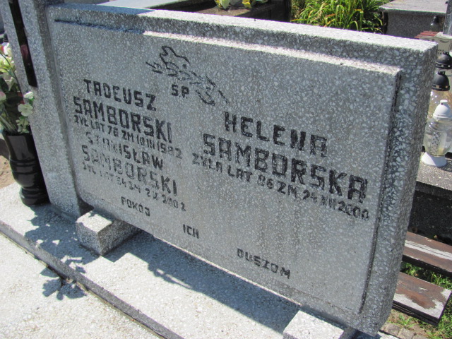 Helena Samborska Kurzelów - Grobonet - Wyszukiwarka osób pochowanych