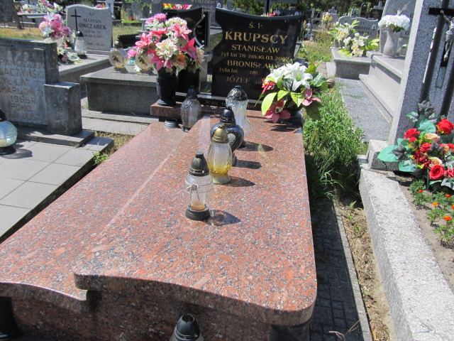 Grób Bronisława Krupska