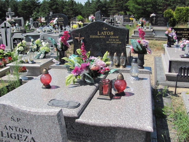 Grób Zdzisława Latos