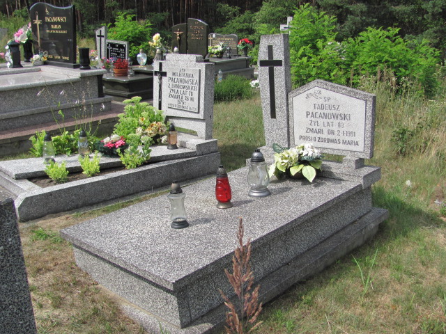Grób Edward Pacanowski